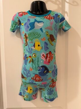 Little Sleepies ‘Nemo’s Reef’ 2 Piece Short Bamboo Pajamas